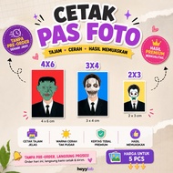 [heylab] Print passport photos 5pcs | Photo print | Passport photo size 2x3 3x4 4x6 | Custom PHOTO P