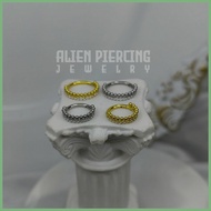 ️ | Titanium Lobe Helix Conch Flat Tragus