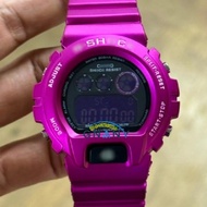 Gshock Purple DW6900 CC6 Cermin Kaca Autolight Premium 1 to 1 Digital Watch Jam tangan Copy Ori