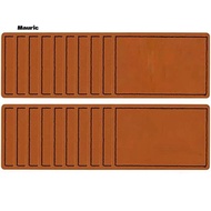 50 Pcs Blank Faux Patches for Hats Leatherette Hat Patches with Adhesive Custom Patches for Custom F