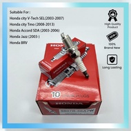 【9807B-56A7W】Spark Plug Laser Iridium Honda City（03-13）& CRV（97-13）Jazz SEL/&Accord（93-13）IZFR6K13