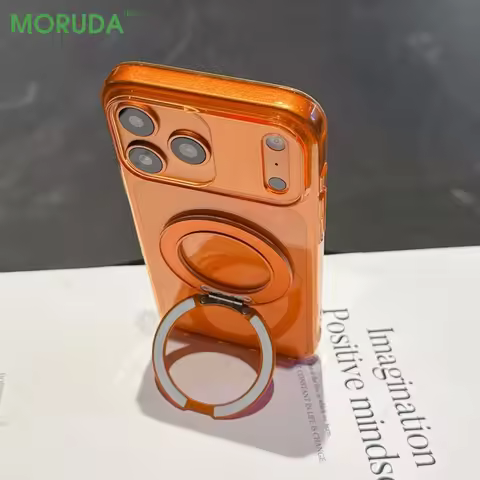 Rotating Magnetic Bracket for Magsafe Phone Case for iPhone 13 14 15 16 17 Pro Max 16e Air Ultra Sli