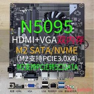 【現貨】12代N95迷你主機主板NAS四核N5095一體機電腦J4125工控行業ITX17