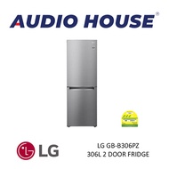 LG GB-B306PZ 306L 2 DOOR FRIDGE ***2 YEARS WARRANTY BY LG***