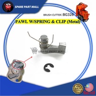 BRUSH CUTTER (BG328) : STARTER PAWL METAL W/SPRING & CLIP MESIN RUMPUT Tanika Tanaka STIHL VICTA FR3