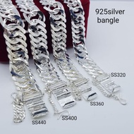 Original 925silver bangle/gelang tangan lelaki