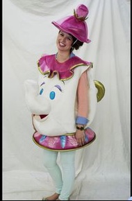 迪士尼美女與野獸茶壺太太服裝