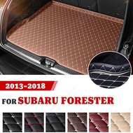 Car Trunk Mat For SUBARU FORESTER SUV 2013 2014 2015 2016 2017 2018 Custom Car Accessories Auto Inte
