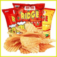 ⊙ RIDGE potato chips dilicious barbecue  55g