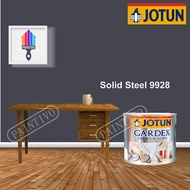 9928 Solid Steel 1L Jotun Gardex Premuim Gloss for Wood and Metal Surface Cat Kayu dan Pintu Besi