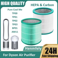 360° Glass HEPA Filter Replacement Compatible with Dyson TP00 TP01 TP02 TP03 Pure Cool Me BP01 AM11