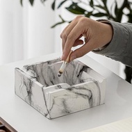 Cube Ceramic Ashtray Aesthetic Luxury Ashtray Unique Ashtray/ Large Ashtray