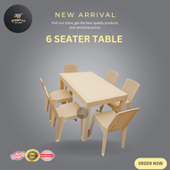 Start up Rattan 6 seater TABLE ONLY