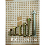 BOLTS / BOLTS & NUTS M10 X 100 (10 cm) KNG/PTH