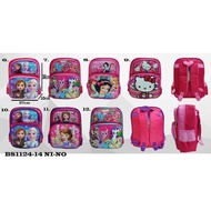 cartoon school bag kid duffel Pony school bag kindergarten 3-6years preschool bag budak bag sekolah 