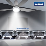 Panasonic 60” 5-Blade DC Motor Ceiling Fan with LED Lighting.