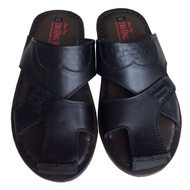 Dép bít mũi nam da bò cao cấp Trường Hải màu đen GM108