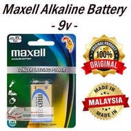 Original Maxell 9V Alkaline Battery / Smart Tag Battery