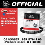 VAN BELT V-BELT GATES LEXI NEW NMAX NEW AEROX CONNECTED 2022 AND ABOVE B8R EPDM