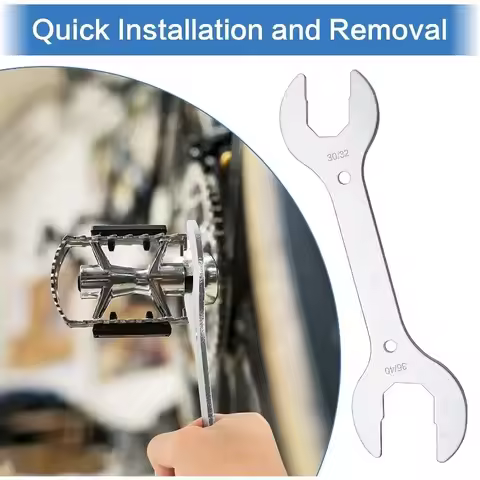 30/32/36/40mm Universal Multi-Size Spanner Bike Headset Wrench Tool for Bicycle Scooter Repair