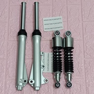 YAMAHA Y110 SS1 SS2 SRX FRONT FORK SET REAR ABSORBER SET COMBO A CLASS WINNYMOTORPARTS