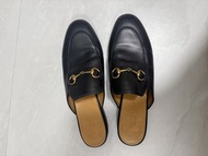 Gucci 包腳平底拖鞋