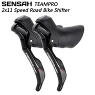 ✓ SENSAH TEAM PRO STI 2X11 Speed Road Bike Shifter Brake Lever Bicycle Derailleur Group For Shimano