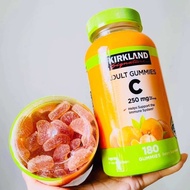 [HCM][Hàng Mỹ]Kẹo dẻo bổ sung vitamin C Kirkland Signature Adult Gummies C 250mg 180 viên