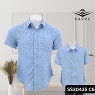 [Batik Sedondon 7/7] Pazze Printed Batik Slim Fit Short Sleeve Kids Set SS30435C C6-C8