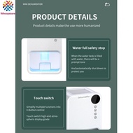 WHOOPS~Dehumidifier With Timer 1.1 L Water Tank 24-Hour Timer 7-Color LED Light