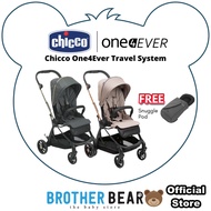 【FREE SNUGGLE POD】Chicco One4Ever Stroller from NB-22kg - COMPACT STROLLER | BROTHER BEAR