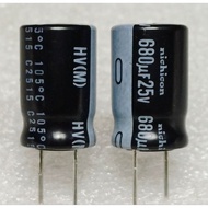 Nichicon HV 680uf 25v capacitor