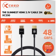 XCEED SLIM HDMI 2.1V CABLE 2M XC250