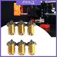 QUU Flexible Metal Coated Print Head Printers Nozzles for VORON MK3S  Printers for Precise and Highly Speed Printing