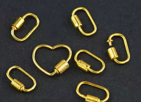 18k gold jewelry parts jewelry acceossries gold connectors