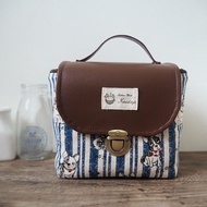 | 大相機包 | 類單小單眼相機包 厚鋪棉 (藍條紋 法鬥) BZ70