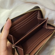 LV老花拉鏈零錢包 ㄇ型零錢包卡夾