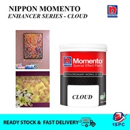 [ MOMENTO CLOUD ONLY ] 1L NIPPON PAINT Momento Enhancer Series CLOUD Texture