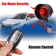 M8115 Auto Burglar Car Accessory One Way Vehicle Burglar Alarm Security Protection & 2 Remote Contro