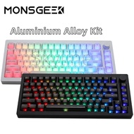 Akko MONSGEEK M1 DIY Kit 75% RGB Hot-swappable Barebone Version Mechanical Keyboard CNC Metal with G