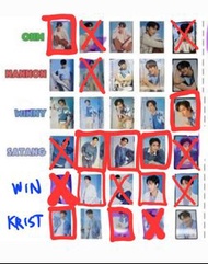 BL 泰星 GMMTV 書展 Happy Weekend Collectable Random Card  小卡 BL 普卡 自拍卡 散賣 Ohm Krist Win Satang JimmySea 