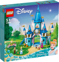 LEGO 43206 Disney Cinderella and Prince Charmings Castle 5+ Đồ Chơi Lắp Ráp lego Hoàn toàn mới và ch