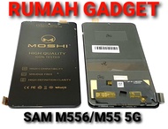 LCD SAM M556/M55 5G BLACK FULLSET TOUCHSCREEN