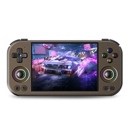 คอนโซลเกมแบบพกพาแอนดรอยด์14นิ้ว ANBERNIC RG 477M พร้อมตัวเครื่องอะลูมินัมอัลลอยหน้าจอสัมผัสในเซลล์ขน