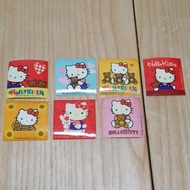 Hello Kitty 貼紙 7張 (1999年)