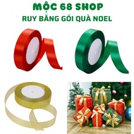 Satin silk ribbon 1cm/2cm/4cm roll 22m long in many colors - Moc 68 shop