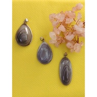 Pendant Botswana Agate Natural Crystal (Random)