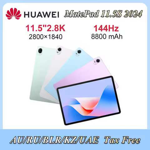 HUAWEI 2024 MatePad 11.5S WiFi Tablet 144Hz 2.8K 11.5-inch 8GB 128GB/256GB