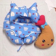 C-shaped pillow + elephant ear pillow + chicken thigh pillow for babies
