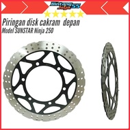 Front disc brake disc SUNSTAR model 290MM Ninja 250 carburetor Ninja rr